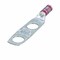 Panduit Two-Hole Compression Lug, 8 AWG Max, Standard Barrel, Copper, Red LCD8-38D-L - alternate 1